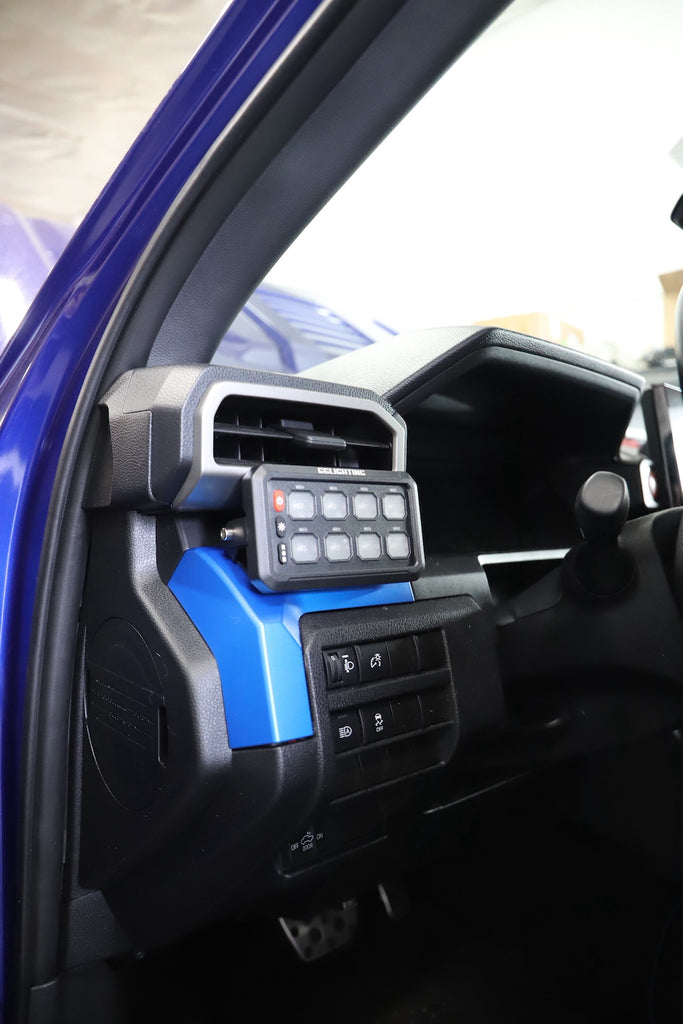 switch panel installed Toyota Tacoma 2024 2025 2026 2027