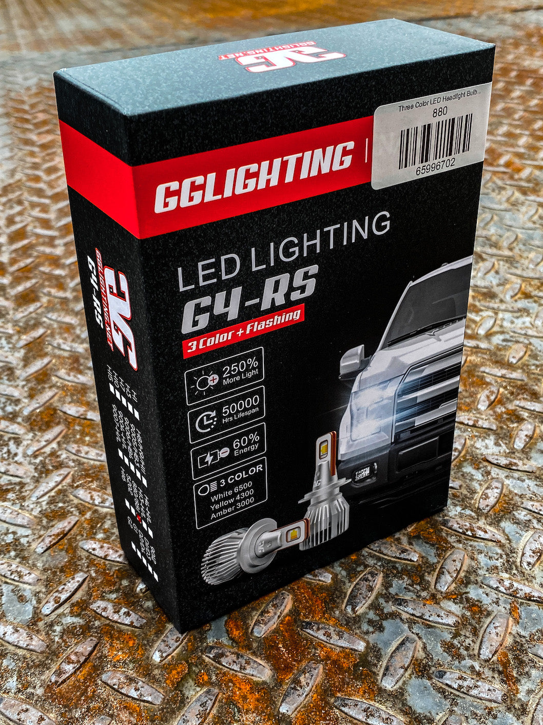 G4-RS 3 Color LED Headlight Bulbs White/Yellow/Amber – GGLighting