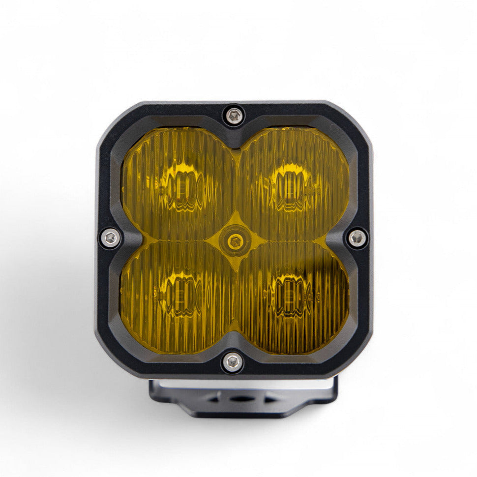 Amber Race Series Offroad Flood LED Pod AMBER