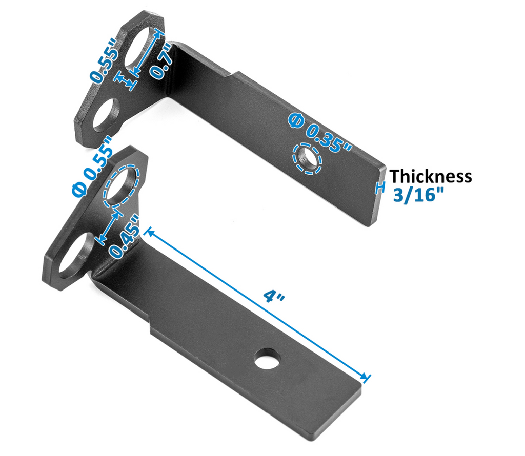 gglighting rzr pillar mounts