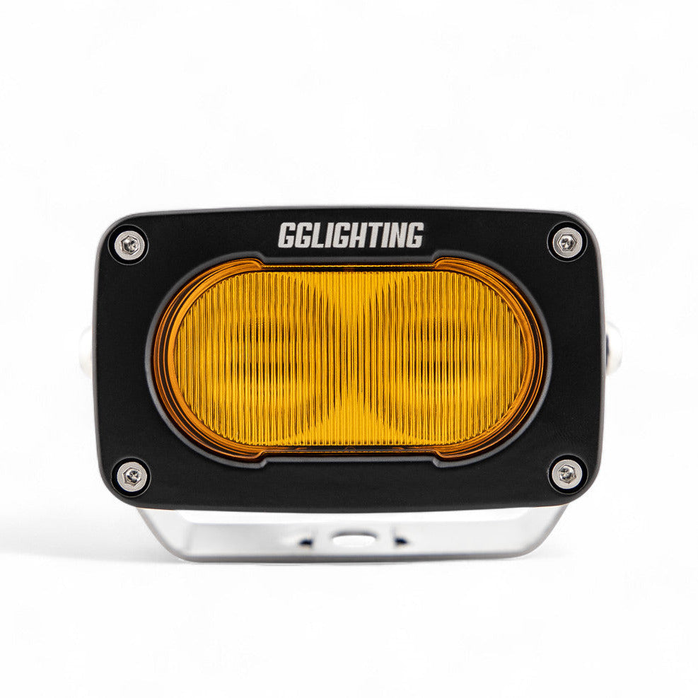 GP10 FLOOD OFFROAD LED POD AMBER