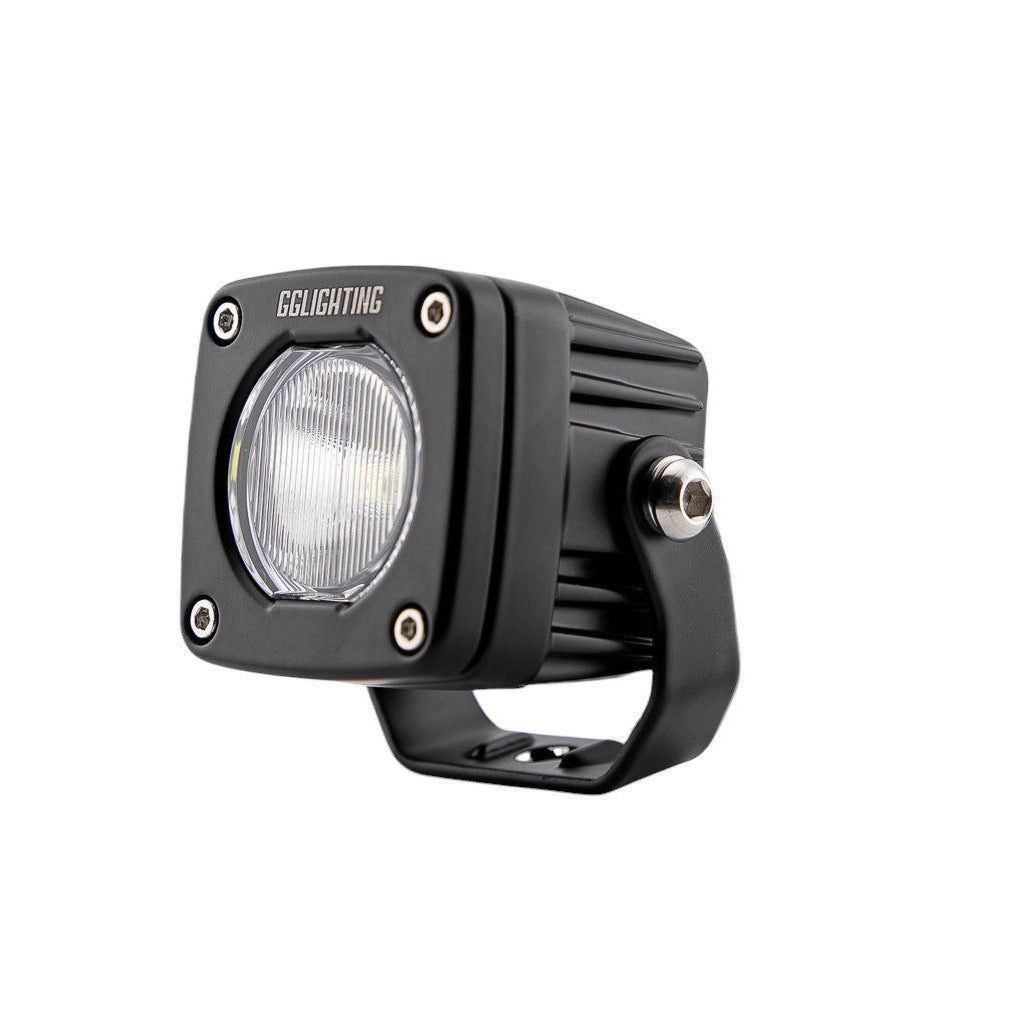 GP5 Single LED Pod Light Amber + Free Clear Lens GP5 Single LED Pod Light Amber + Free Clear Lens