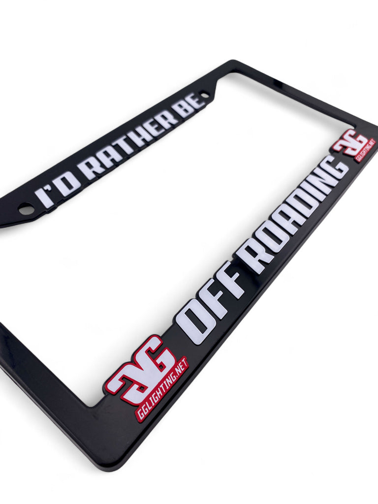 GG lighting plate frame