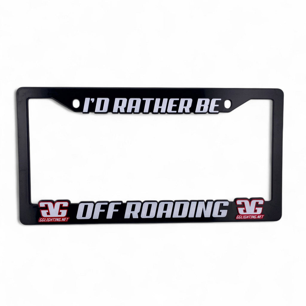 GG lighting plate frame