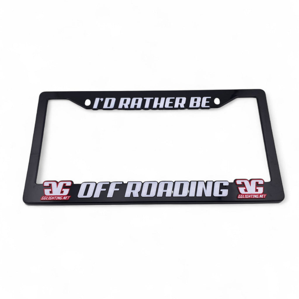 GG lighting plate frame