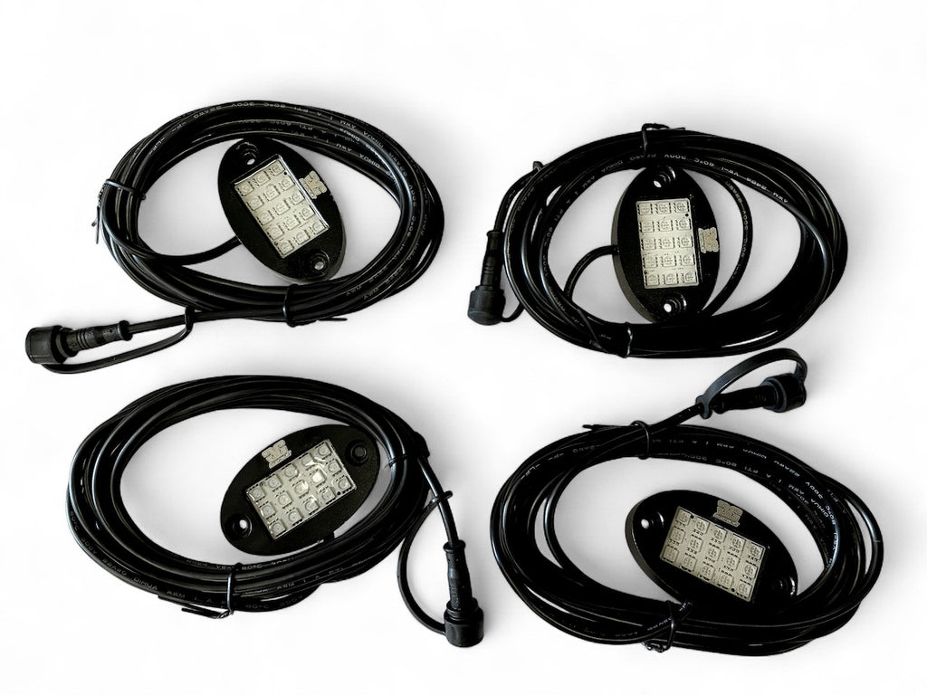 Revo rgb bluetooth rock lights gglighting