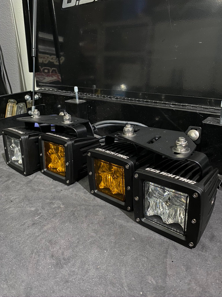 2014-2015 Silverado 1500 Fog Light Pod Brackets 2014-2015 Silverado 1500 Fog Light Pod Brackets