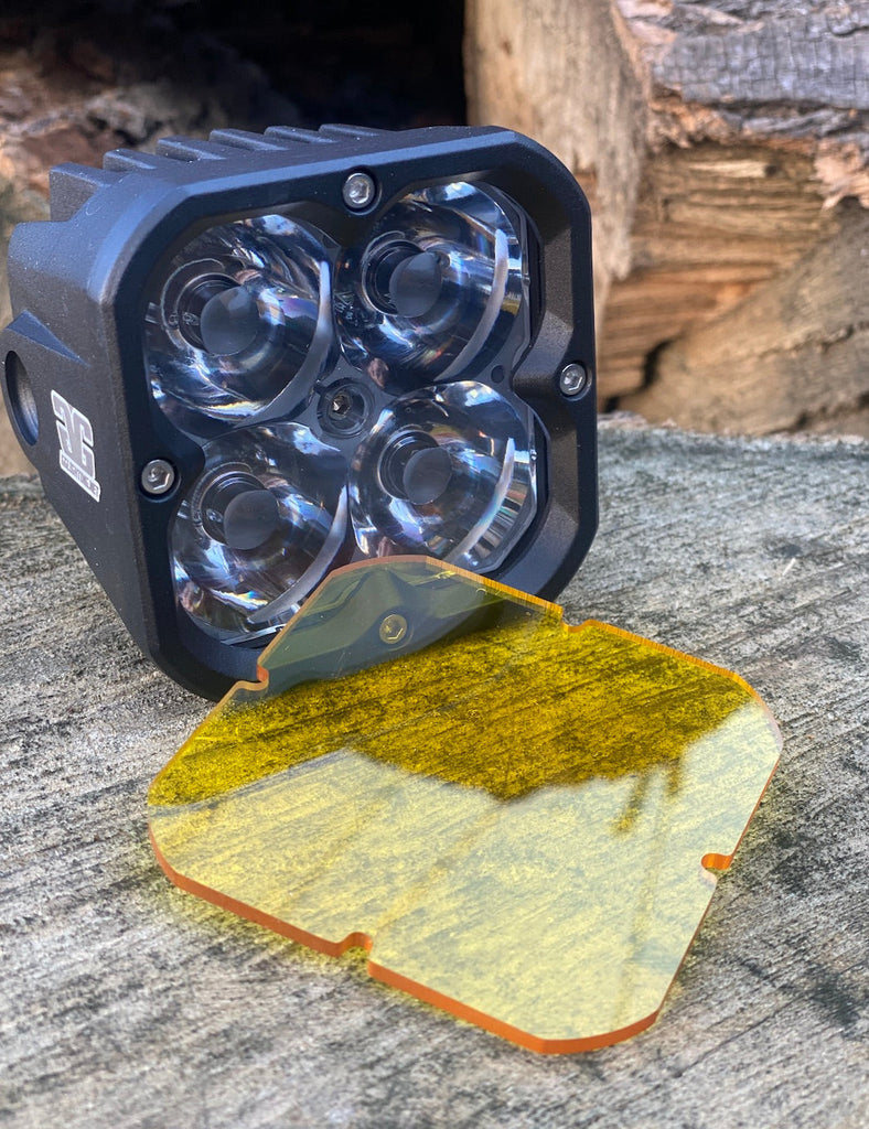 GG Lighting Race Pod Amber Lens