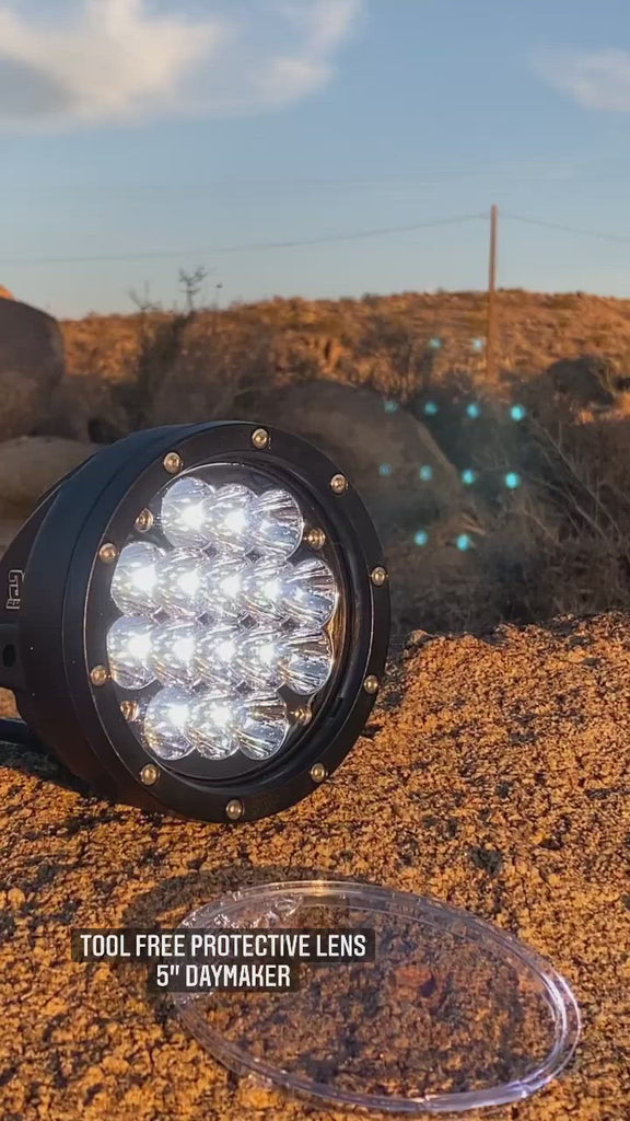 5” DayMaker Long Range LED Light GG Lighting UTV Off Road Overlanding Racing