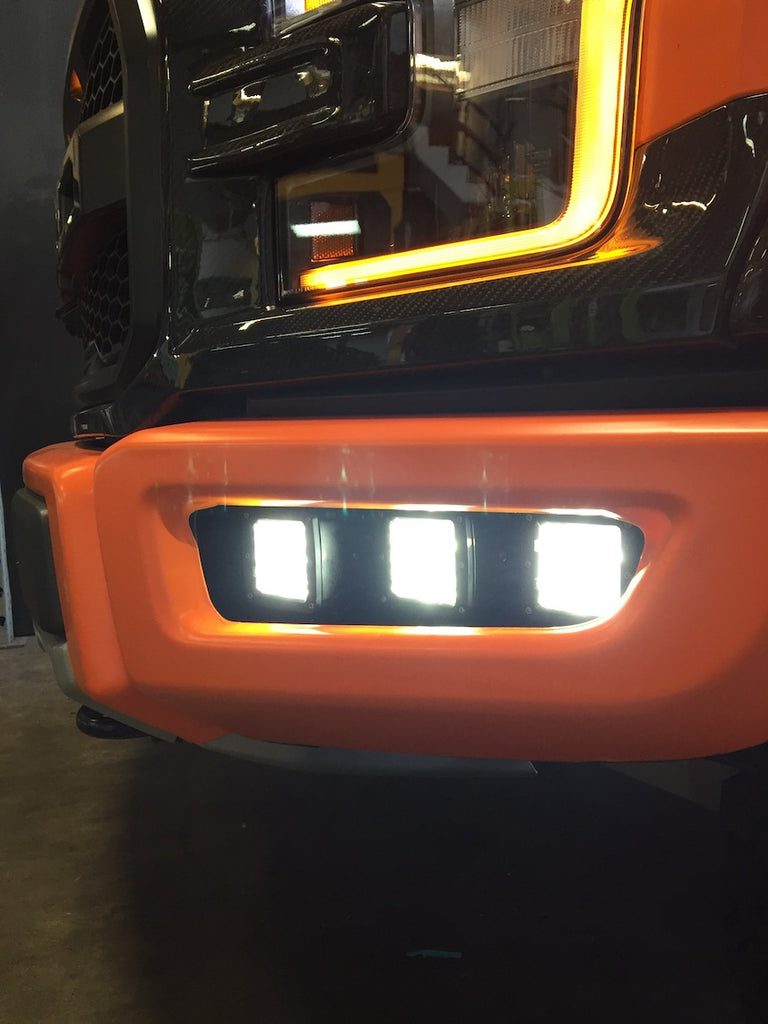 2017+ Ford Raptor LED Pod Fog Light Mount