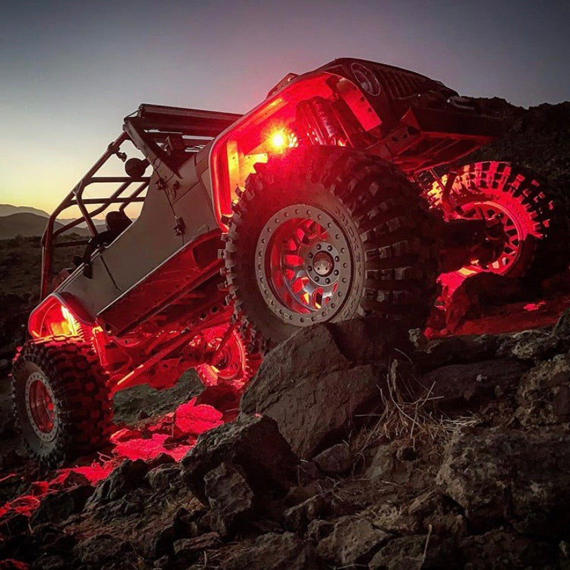 RL15 LED Rock Light Dome Light for Jeep 4x4 Underglow Rock Crawling