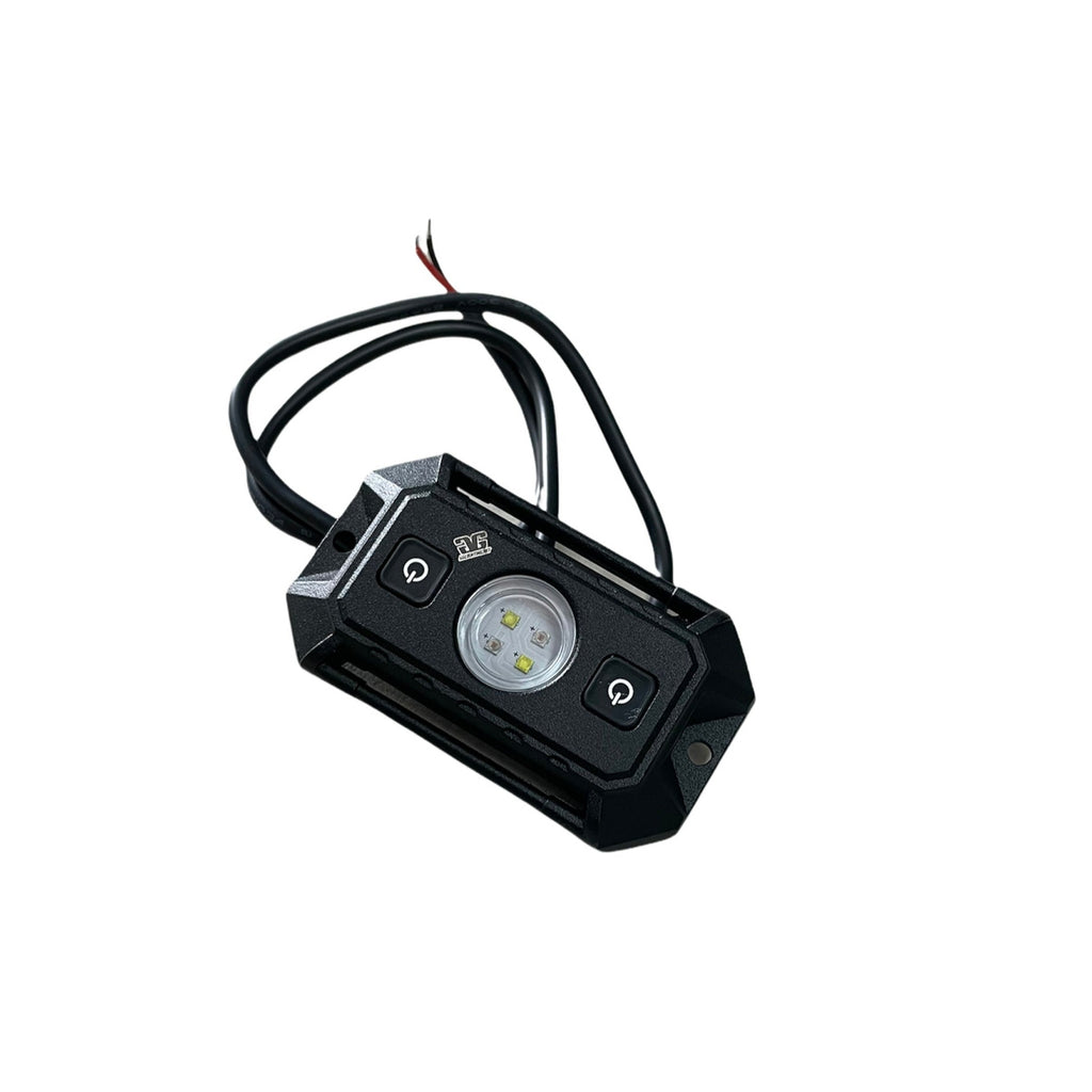 off road led dome light with velcro strap red and white color gglighting